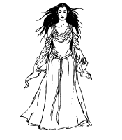 A coloring page of the lord of the rings